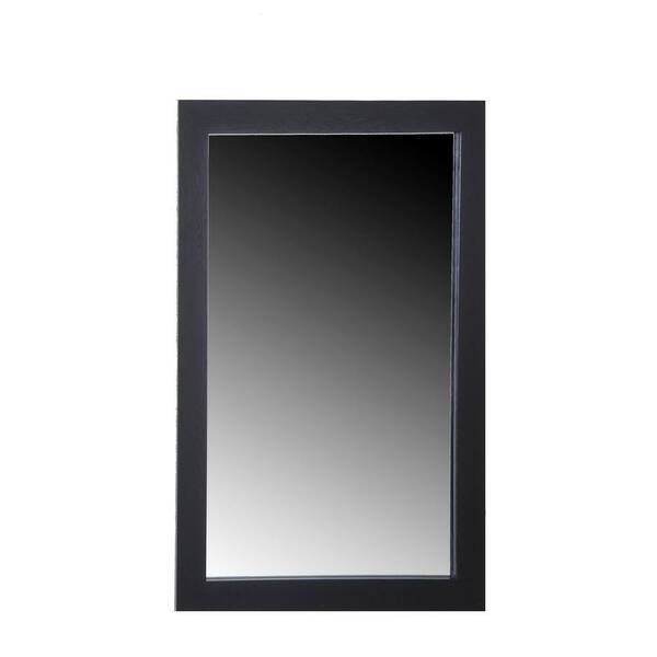 Bionic Allison 36 in. L x 24 in. W Wall Mirror in Dark Venge-DISCONTINUED