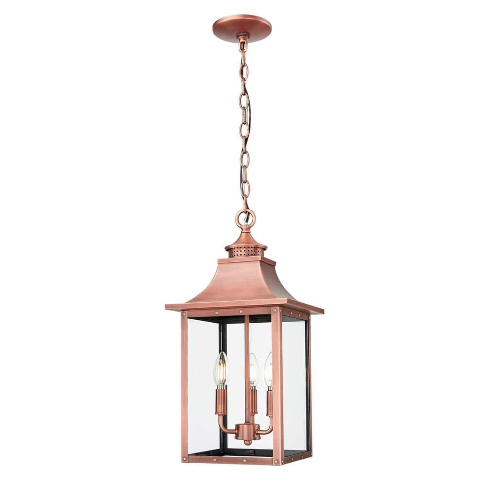 Acclaim Lighting St. Charles Collection Hanging Outdoor 3-Light
