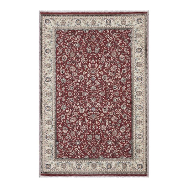 Small Rugs for Bedroom 2x3 Rug Red Kitchen Rug Red Rugs for Living Room, Size: 2'x3' Door Mat