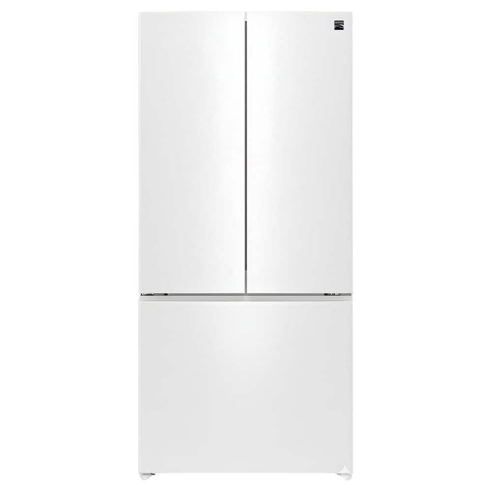 white-stainless-steel-kenmore-