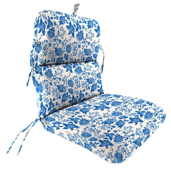45 in. L x 22 in. W x 5 in. T Rectangular Outdoor Dining Chair Cushion in Suzie Wetland