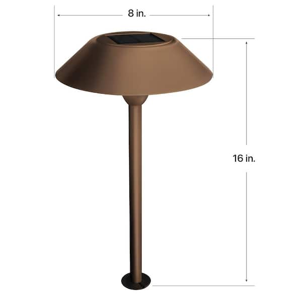 Feit Electric OneSync Landscape 40 Lumens Bronze Solar Integrated