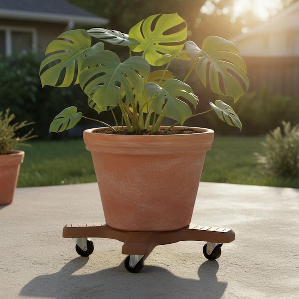 The Plant Stand 12 in. Terracotta Plastic down under Heavy Duty