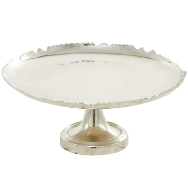 Sterling Gorham Retriculted Footed Cake Stand - S & K Ltd.