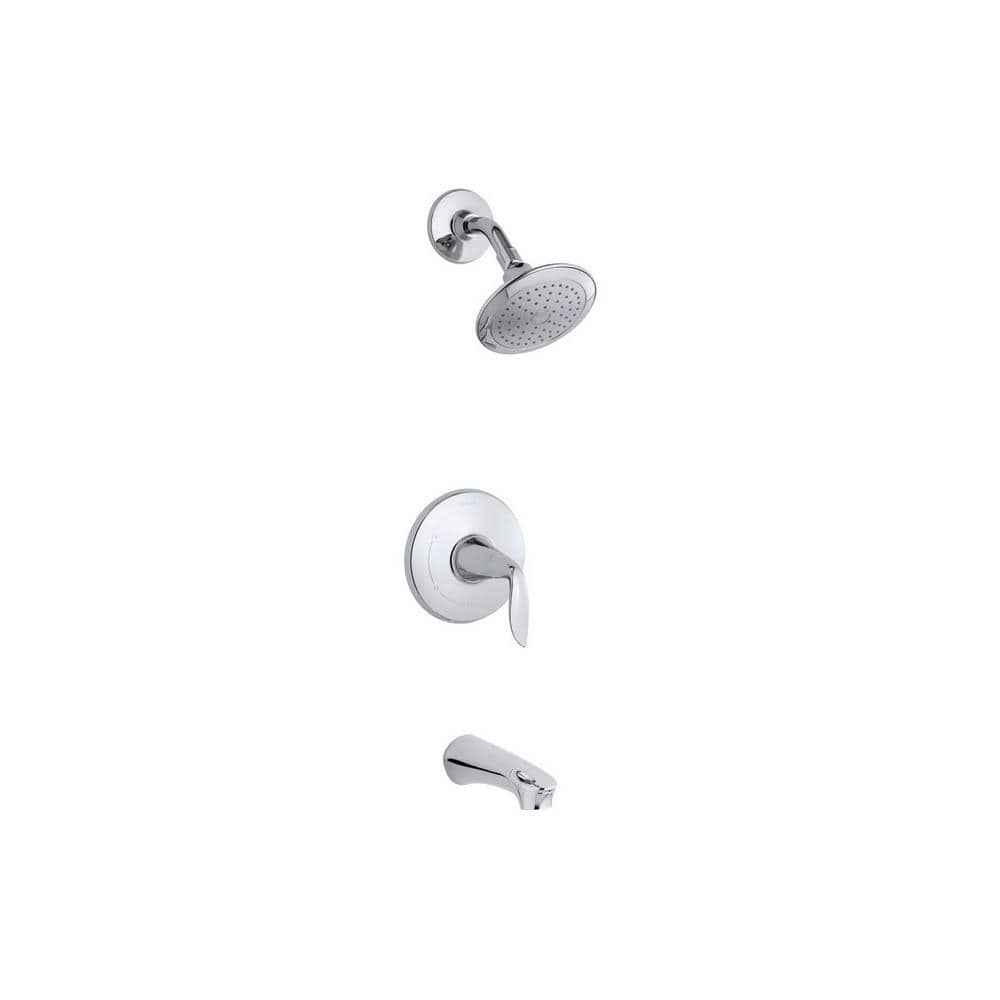 KOHLER Refinia 1-Handle 1-Spray 2.5 GPM Tub and Shower Faucet with ...