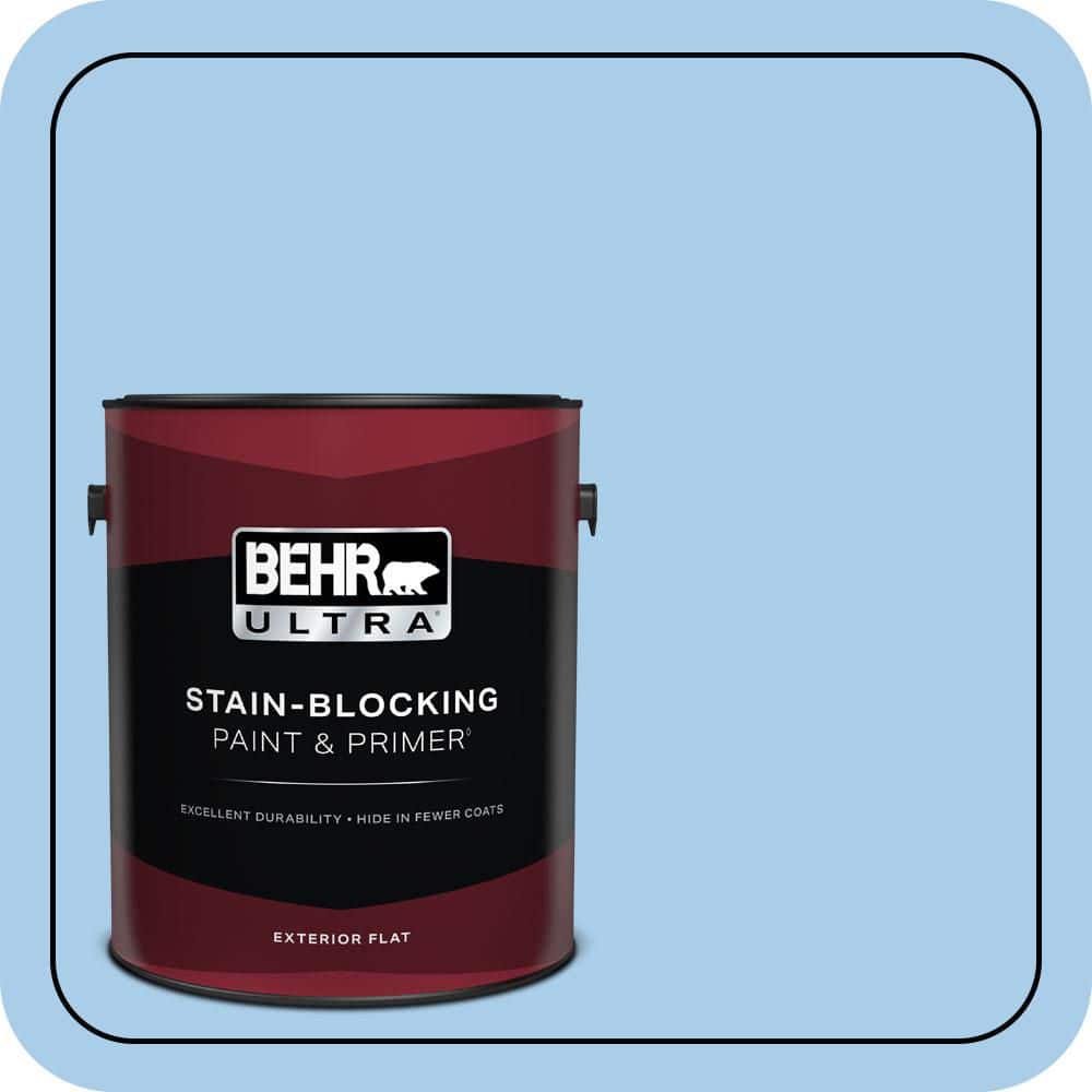 1 gal. #P520-2 French Porcelain Flat Exterior Paint & Primer price history on PriceWatchPro