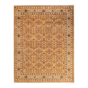 Mogul One-of-a-Kind Traditional Brown 8 ft. 3 in. x 10 ft. 9 in. Oriental Area Rug