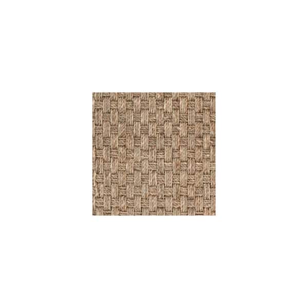 Natural Fiber 4 X 6 Natural/Beige Solid Area Rug