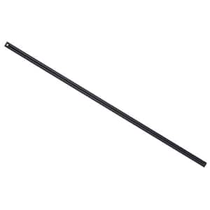 12 in. Black Extension Downrod