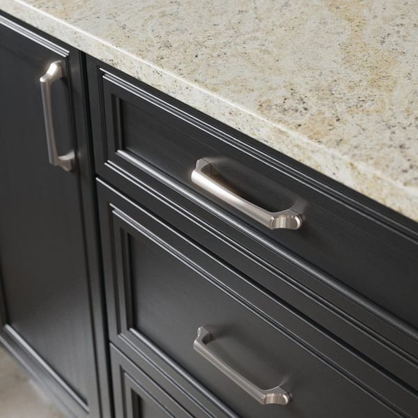 (10-Pack) Archways 5-1/16 in. (128 mm) Classic Satin Nickel Arch Cabinet Handle Drawer Pulls