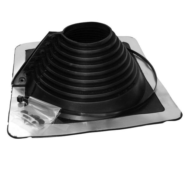 Oatey Retro Master Flash 8 in. x 8 in. Vent Pipe Roof Flashing with 4