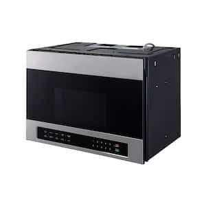 24 in. W 1.3 cu. ft. Stainless Steel Over the Range 1000-Watt Microwave Oven