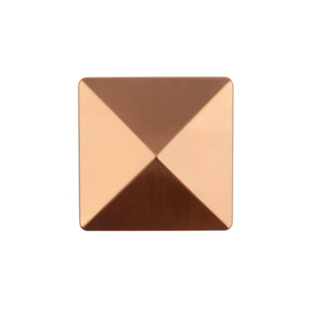 Victoria Copper and Cedar 4x4 High Point Post Cap