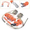 YIYIBYUS Tree Climbing Gear Spike Set Adjustable Lanyard Safety Belt Tree  Climbing Tool HW-HJWJL-594 - The Home Depot