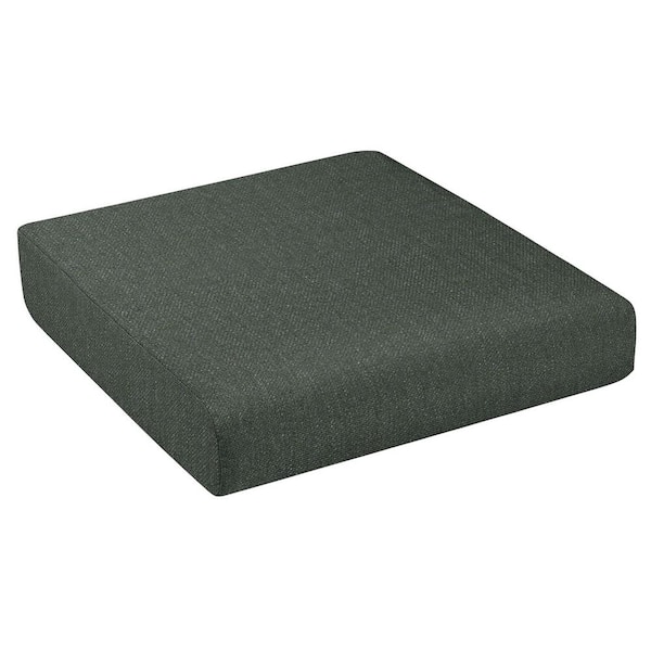 SORRA HOME Sunbrella Cast Ivy Rectangle Outdoor Seat Cushion
