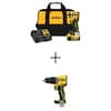 DEWALTATOMIC20VMAXLithium-IonCordless1/4in.BrushlessImpactDriverKitand1/2in.HammerDrillwith5AhBatteryDCF850P1WCD799B-TheHomeDepot