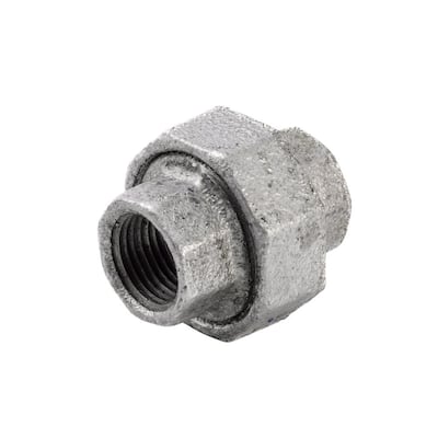 1/2 in. MIP x Press Dielectric Union Pipe Fittings Galvanized Brass Lead  Free