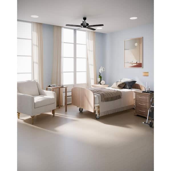 Take Home Sample-GlueCore Essentials Aspen Waterproof Glue-Down Luxury Vinyl Plank Flooring-3 in. W x 6 in. L