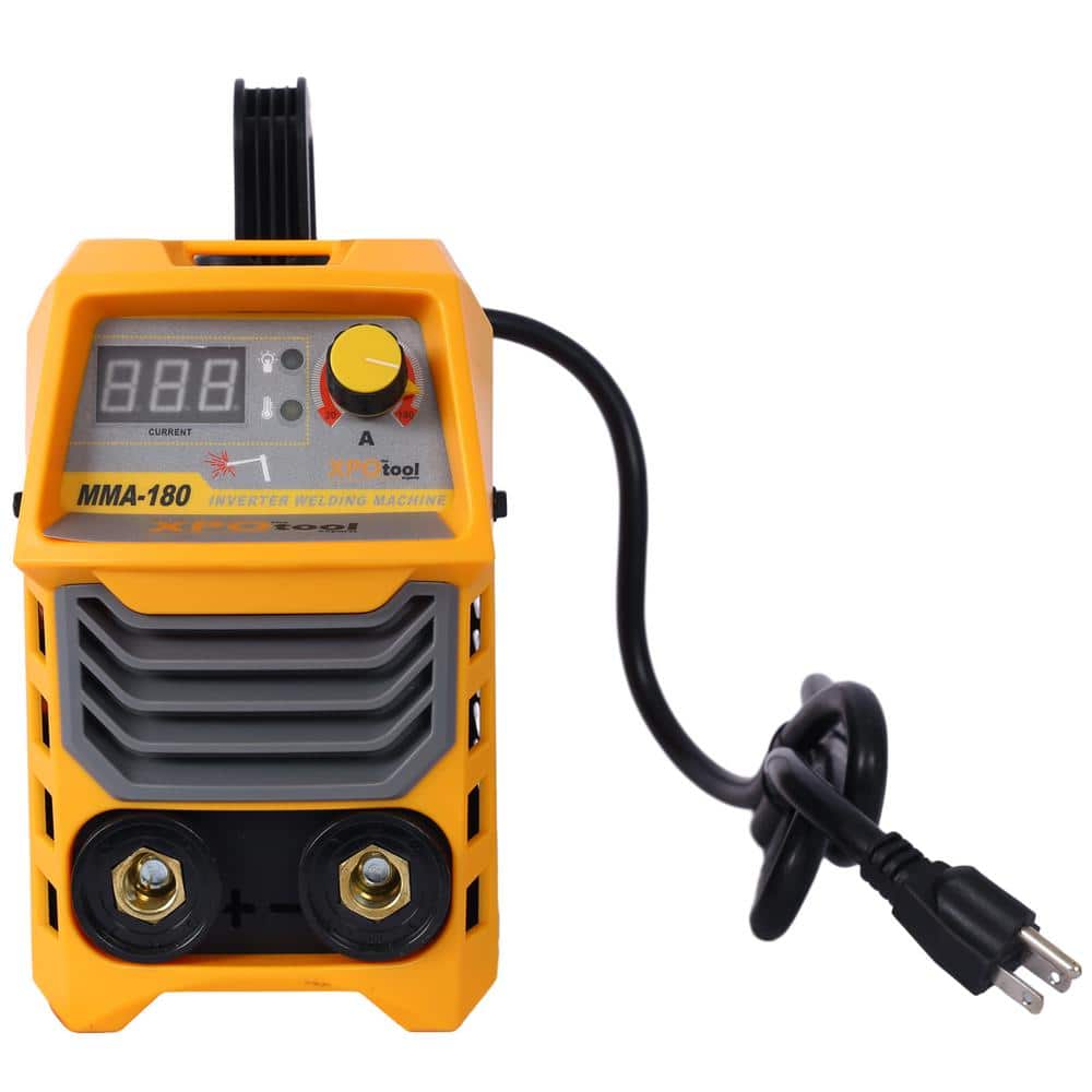 Dual Voltage Yellow and Gray Portable Stick ARC Welder