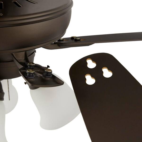 Wellton 60 in LED Espresso Bronze DC Motor Ceiling Fan with Light by Hampton Bay