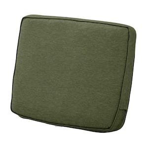 Classic Accessories Montlake FadeSafe 20 in. W x 24 in. H Outdoor Dining Chair  Cushion with Back in Heather Fern 62-055-HFERN-EC - The Home Depot