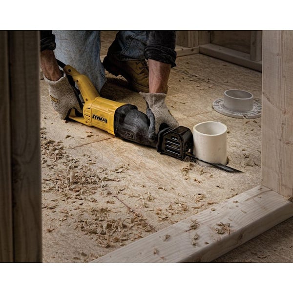 DEWALT 12 Amp Corded Variable Speed Reciprocating Saw DWE305 The Home  Depot