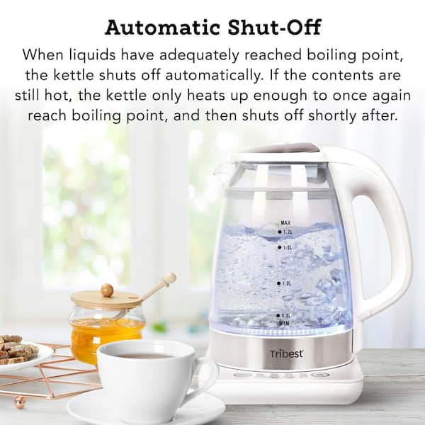 Multifunctional Glass Electric Kettle For Office/home With Automatic  Temperature Control & Preset Function For Boiling Water & Brewing Tea,  Electric Water Kettle