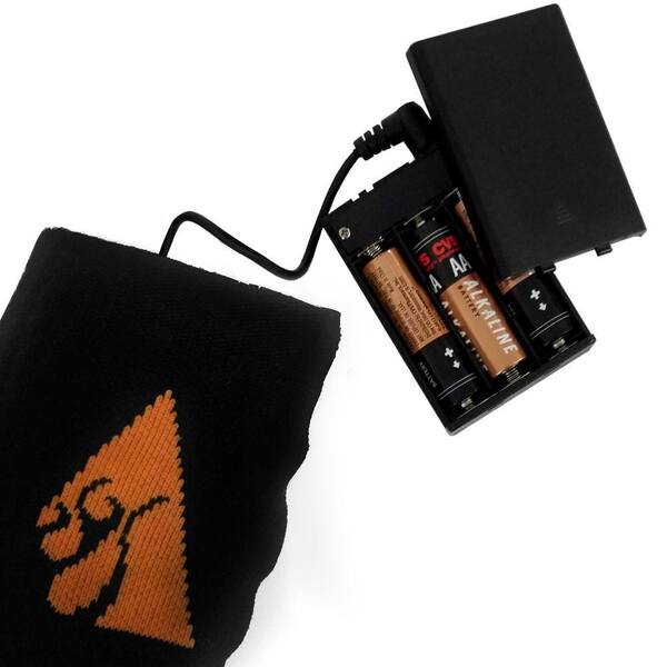 ACTIONHEAT Unisex XX-Large Black Wool AA Heated Socks - image 5