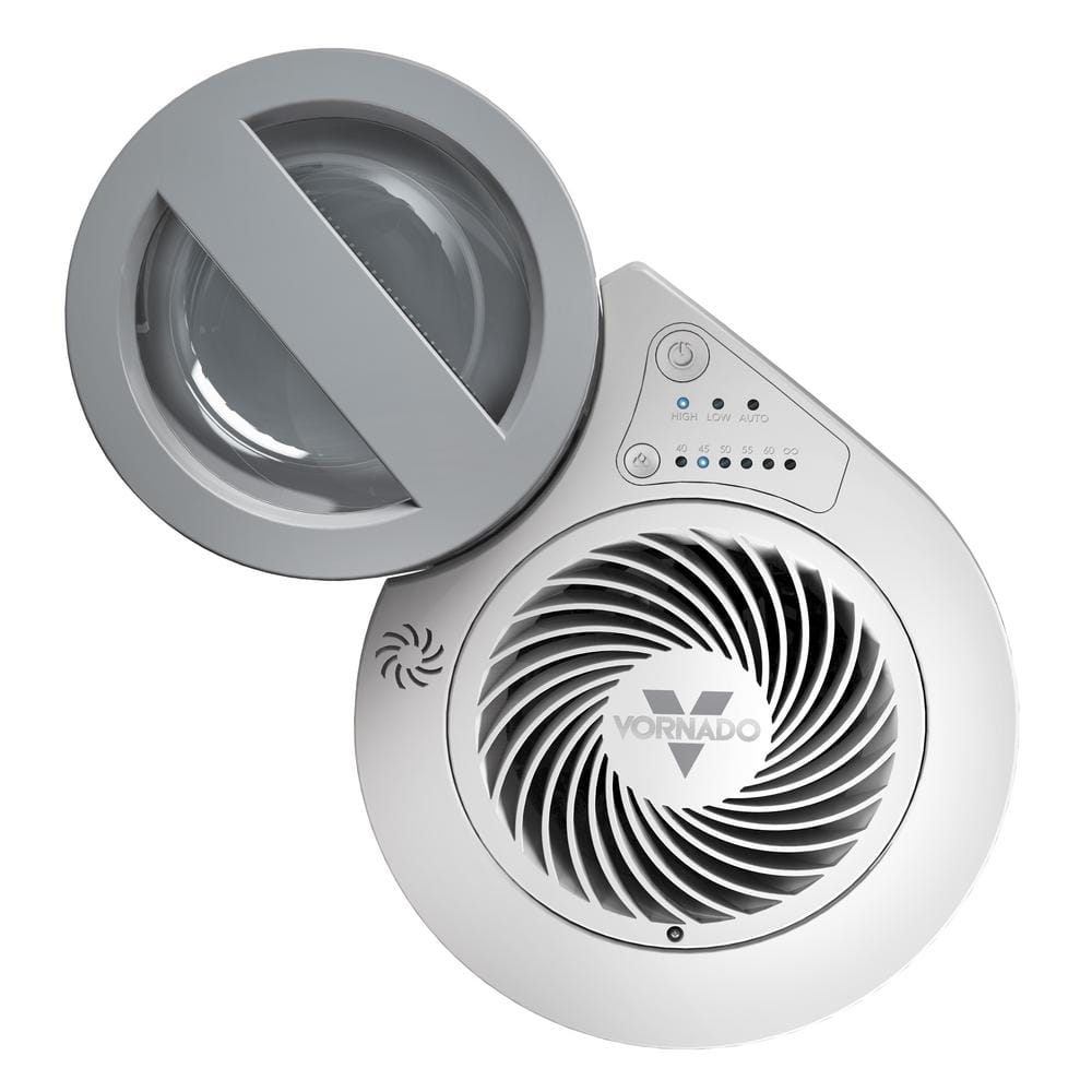White Evaporative Humidifier with Humidistat and 3.8L Tank