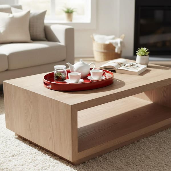15.7 in. x 10.2 in. Red Plastic Oval Tray - Home Entertaining and
