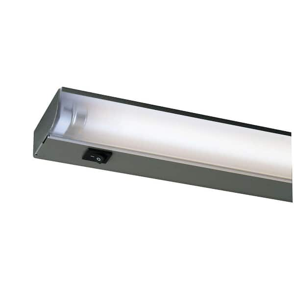 Juno 22 in. Silver Fluorescent Under Cabinet Economy Fixture