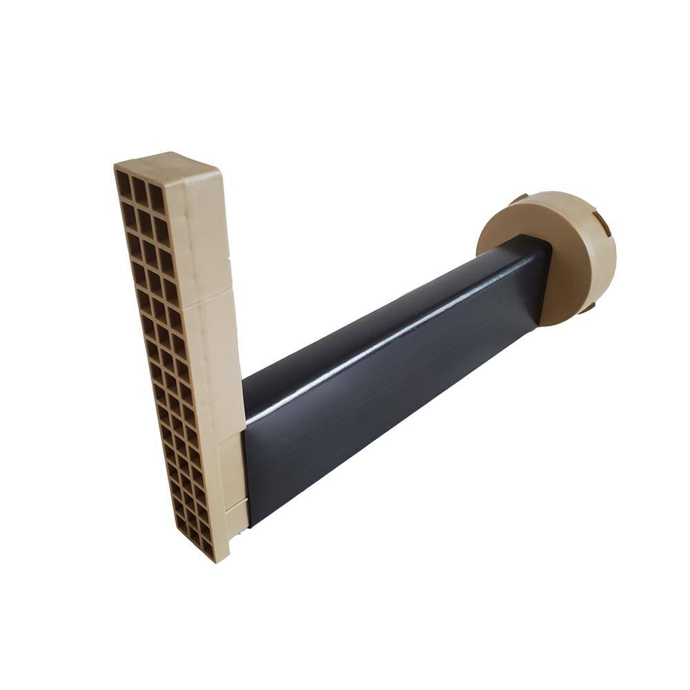 WALL DRAIN PRO Universal Retaining Wall Block Drain Tan (12Pack) WDPTC