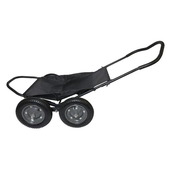 HAWK Crawler 500 lbs. Capacity Foldable Multi Use Game Recovery Cart, Black