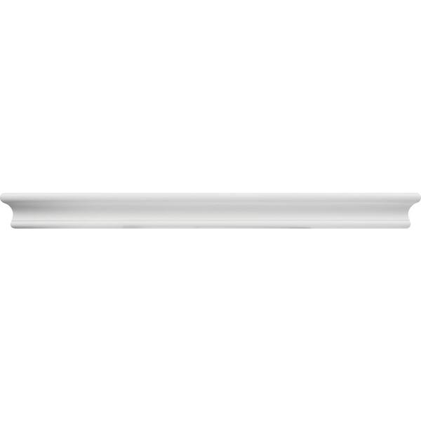 High & Mighty 24 in. White Tool Free Floating Shelf 515610