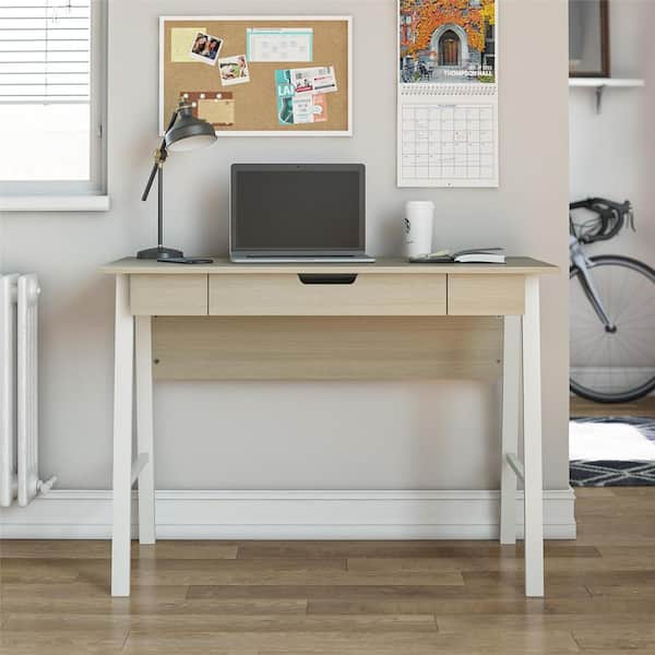 Need Folding Desk, Small Computer Desk Made of Wood Materials, PC Table,  Office Table, Work Table, Dining Table for Home, Office, Picnic, Garden, 80  x 40 cm, White : : Home & Kitchen