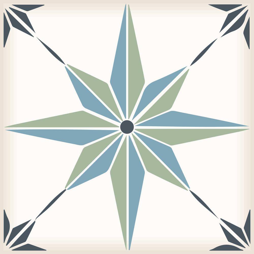 Green B61 6 in. x 6 in. Vinyl Peel and Stick Tile (24 Tiles, 6 sq. ft./Pack) price history on PriceWatchPro