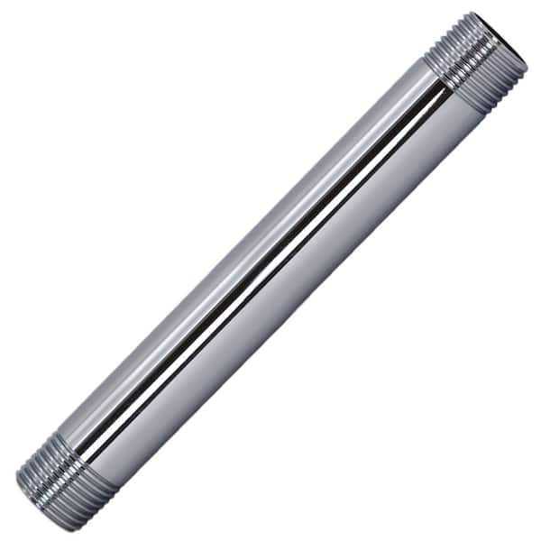 1/2 in. x 1/2 ft. IPS Lead-Free Brass Pipe Nipple in Polished Chrome