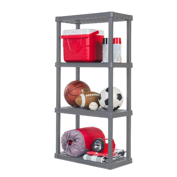 Iris 5 Shelf Organization Rack with Storage Adjustable Shelves