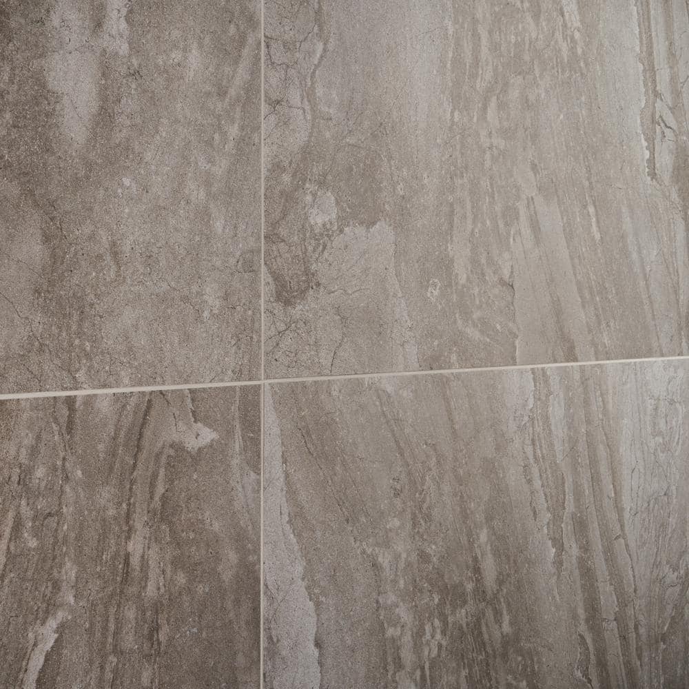 Pearl Gray Large Format Matte Porcelain Tile 24x48