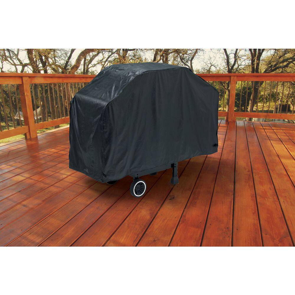 GrillPro Black Weather Resistant 56" Vinyl Grill Cover