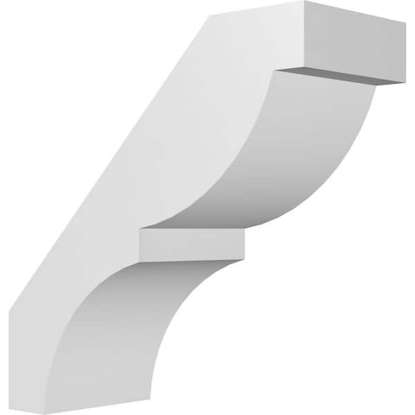 Ekena Millwork Valencia 5 in. W x 12 in. H x 12 in. D Polyurethane Knee Brace