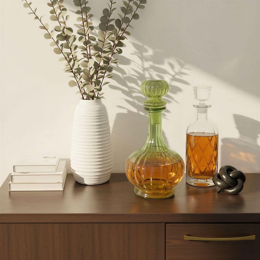 40 oz. Round Ribbed Glass Decanter with Stopper price history on PriceWatchPro