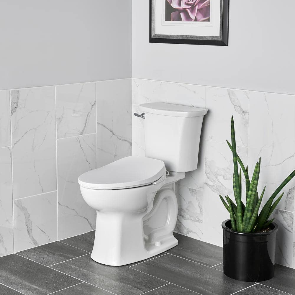 AquaWash 2.0 White Elongated Manual Bidet Seat