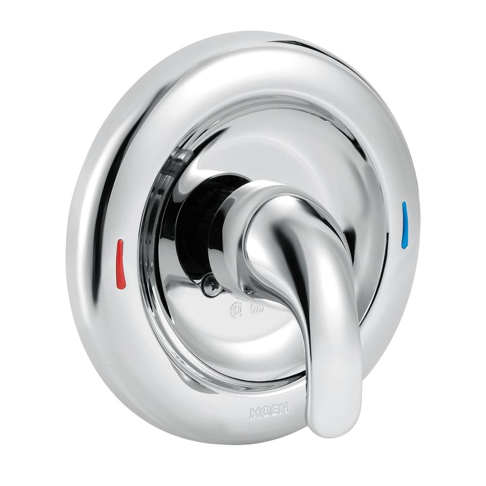 Chrome Lever Shower Valve Trim Kit with Polished Finish