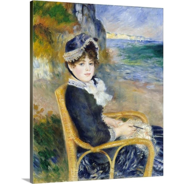 the　The　(1841-1919)　Art　Renoir　Wall　Seashore