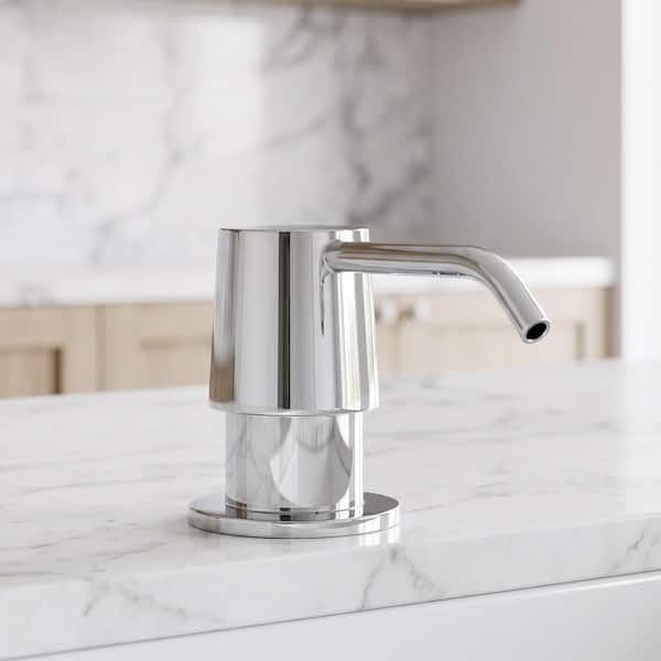 10 oz. Kitchen Soap Dispenser in Chrome