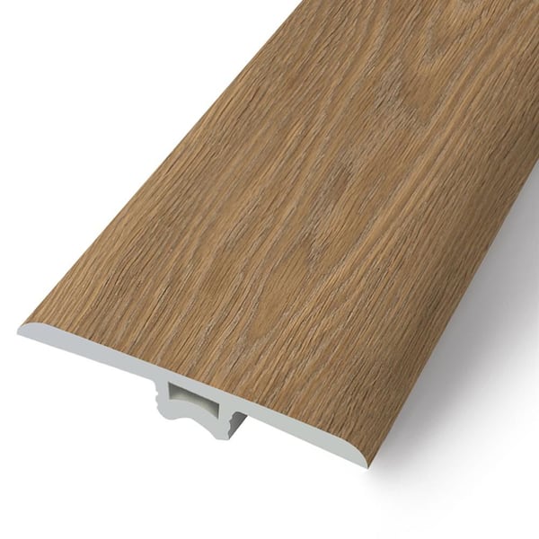 ASPEN FLOORING Waterproof Rigid Core T-Molding in the color Pure 0.23 in. T x 1.77 in. W x 94 in. L