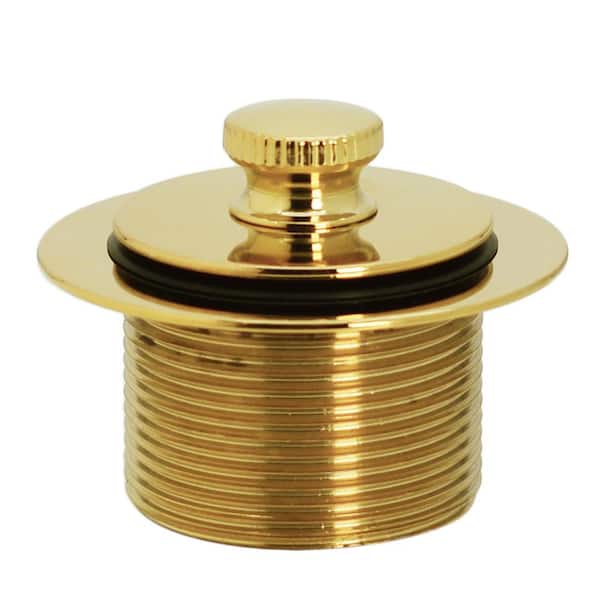 Bathtub Drain Linkage And Stopper Brass 1-7/8 Diameter