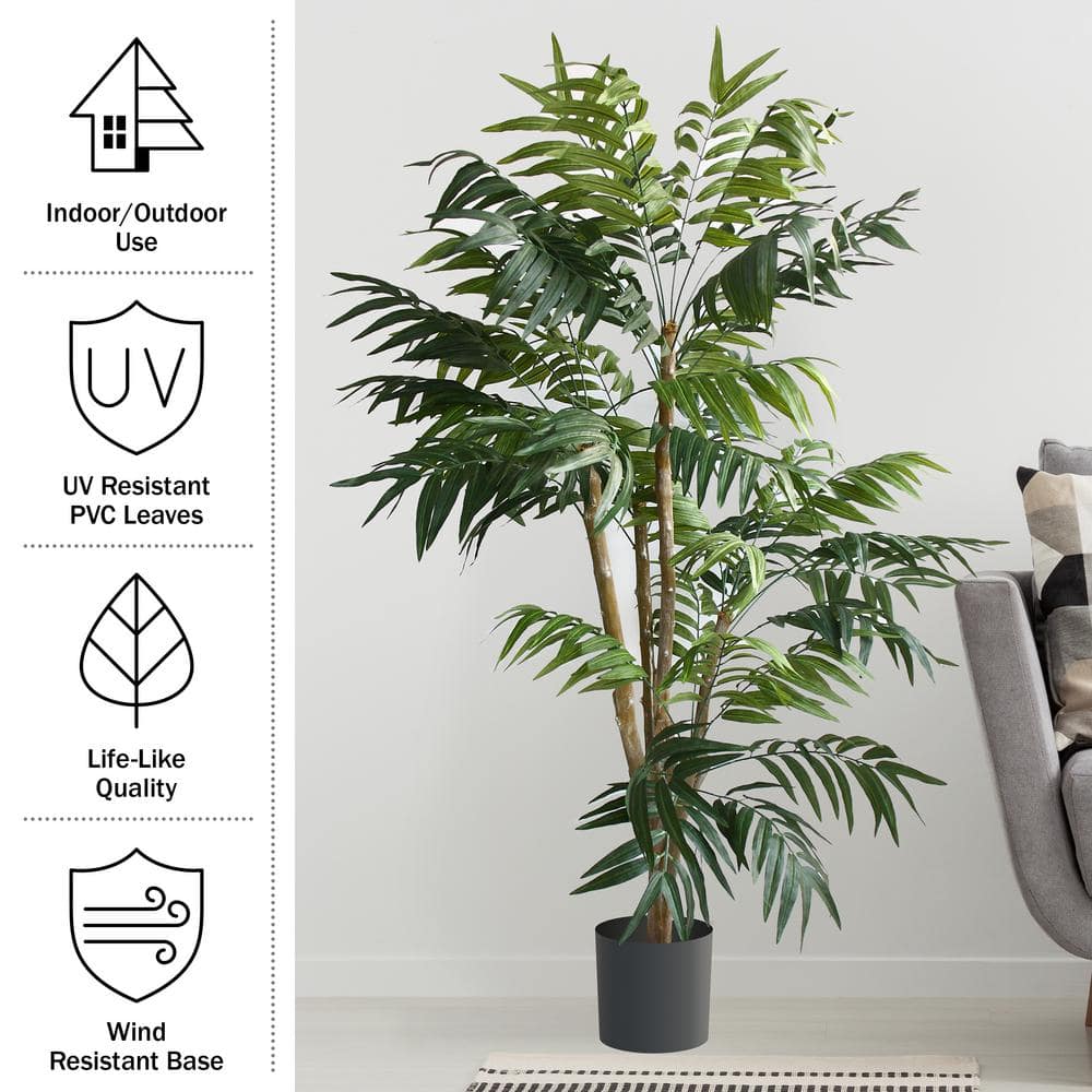 Evergreen Palm 60" Lush Tropical Indoor/Outdoor Tree