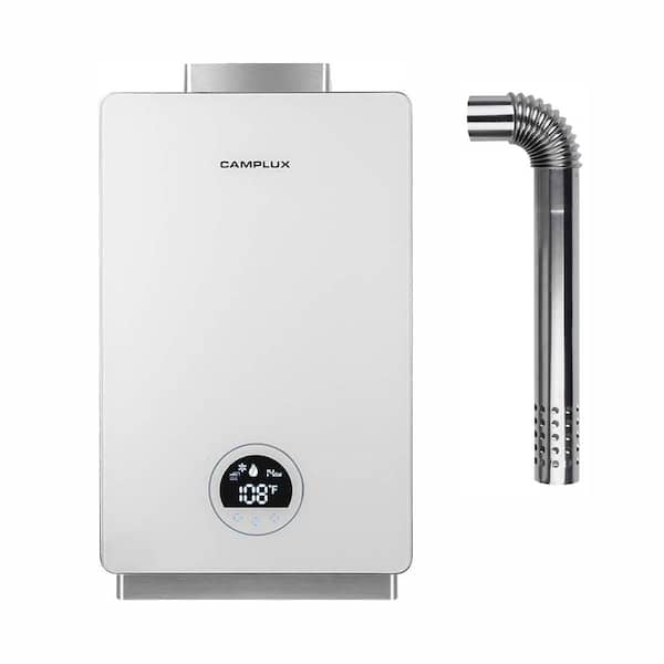 CAMPLUX ENJOY OUTDOOR LIFE Smart 3.18 GPM 82,000 BTU Indoor Propane Tankless Water Heater
